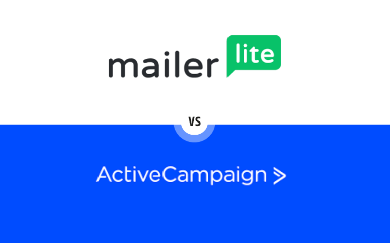 MailerLite Vs ActiveCampaign